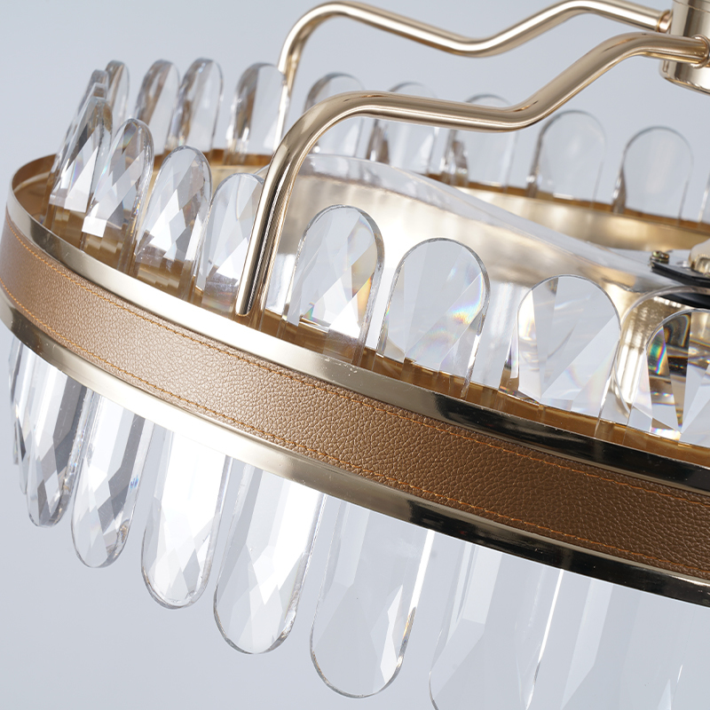 BL-7025 22" 3 Pcs Pc Gold Small Ceiling Fan With Remote