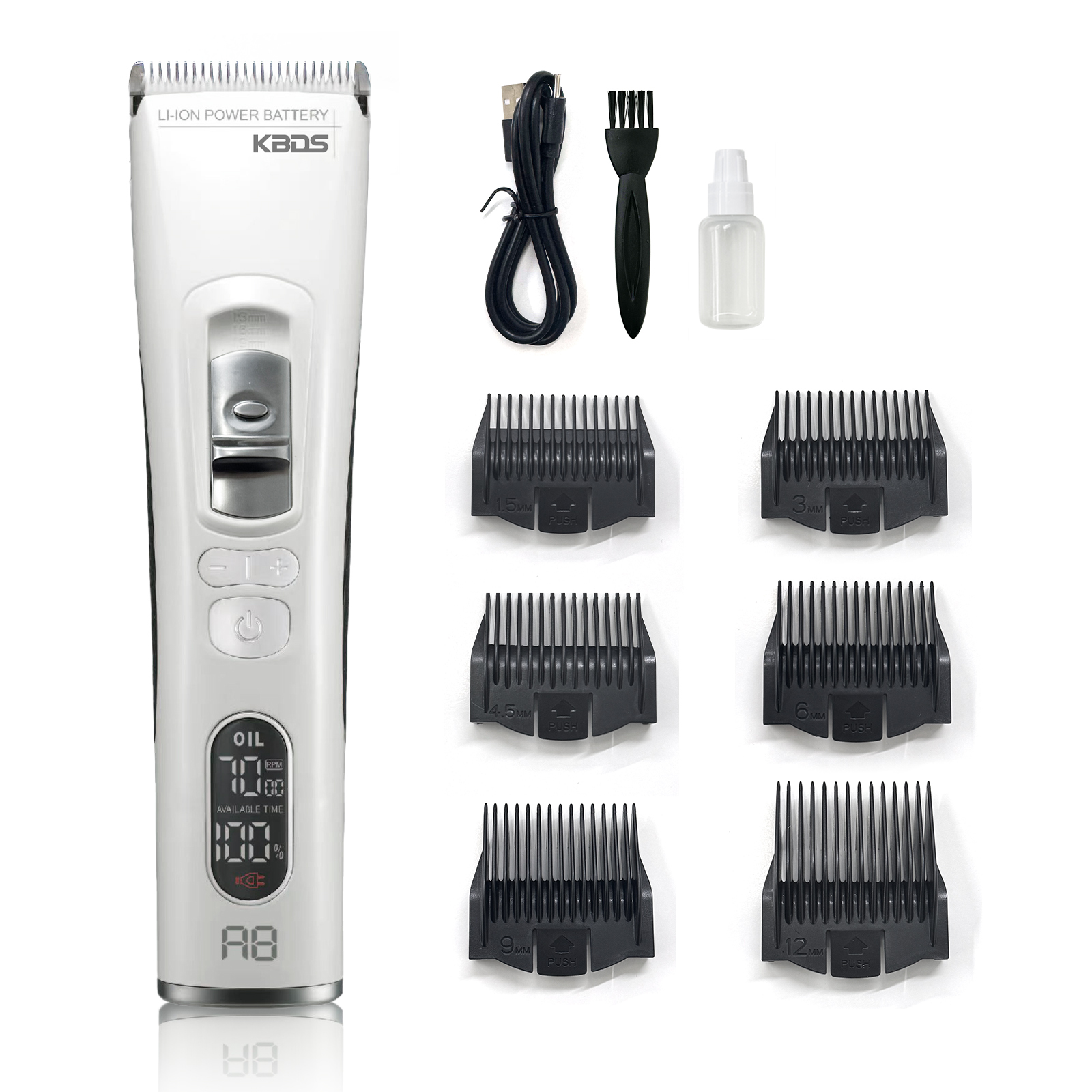KBDS 4-IN-1Professional Grooming Dog Clipper (A8)