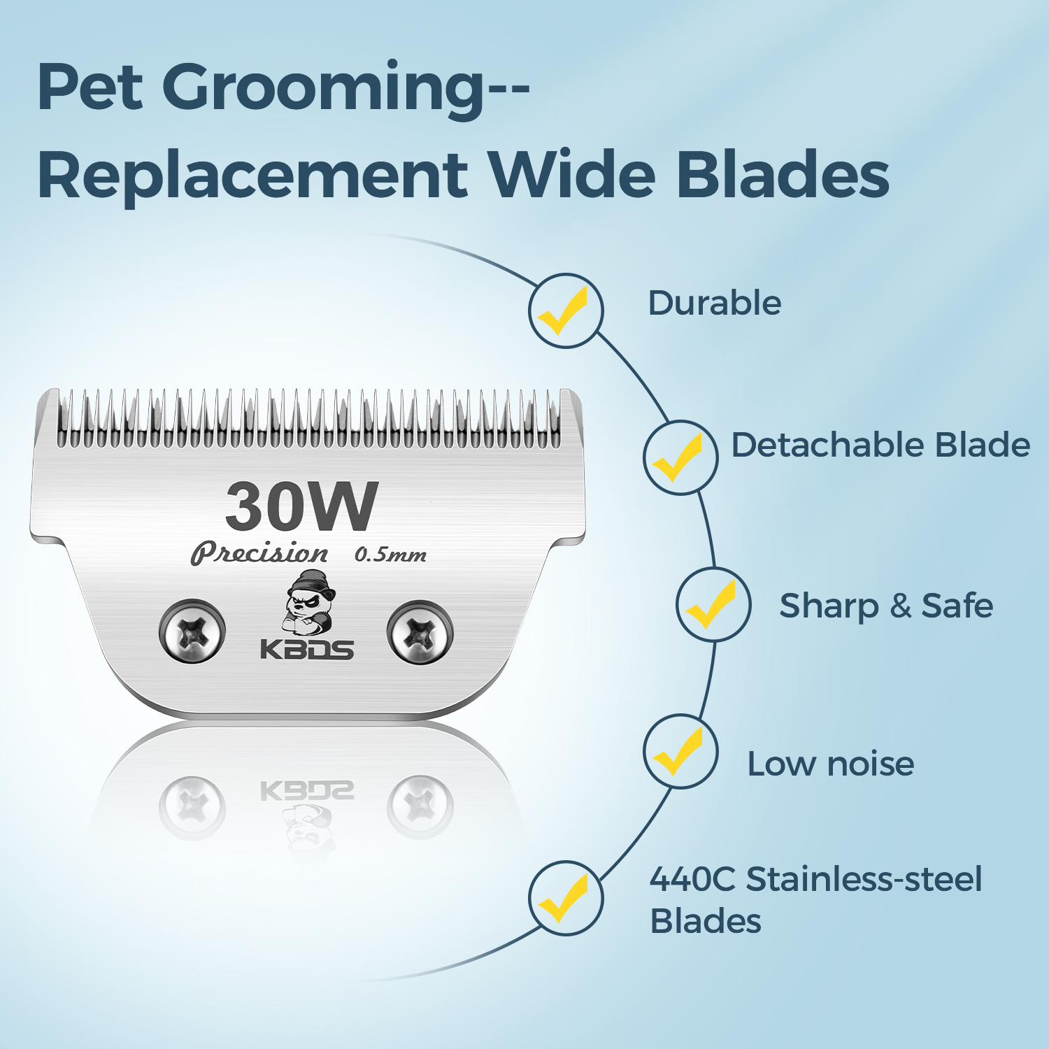 KBDS Ceramic Wide 30W 0.5mm Blade