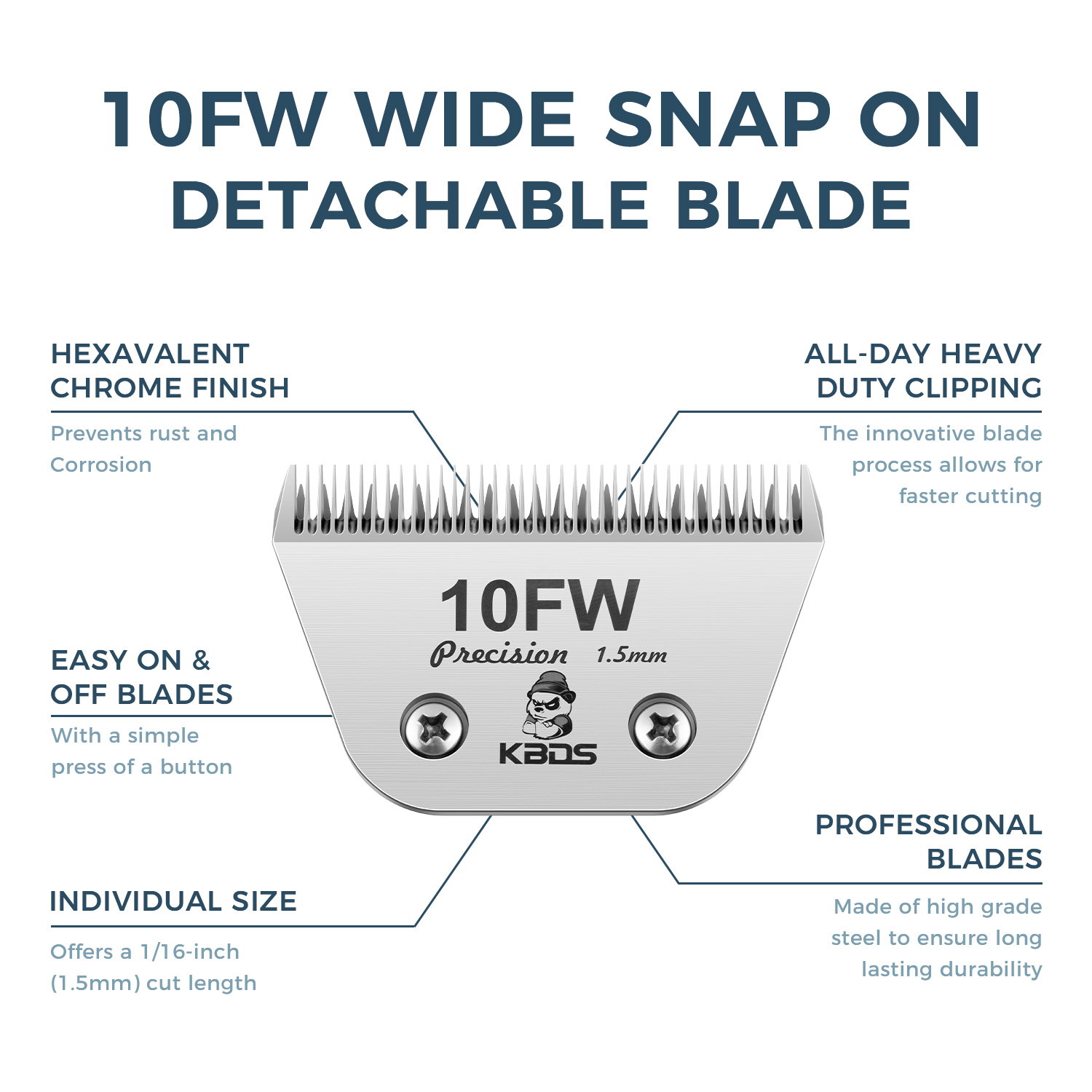 KBDS Ceramic Wide Blade 30W 10FW 7FW 5FW 4FW 3FW
