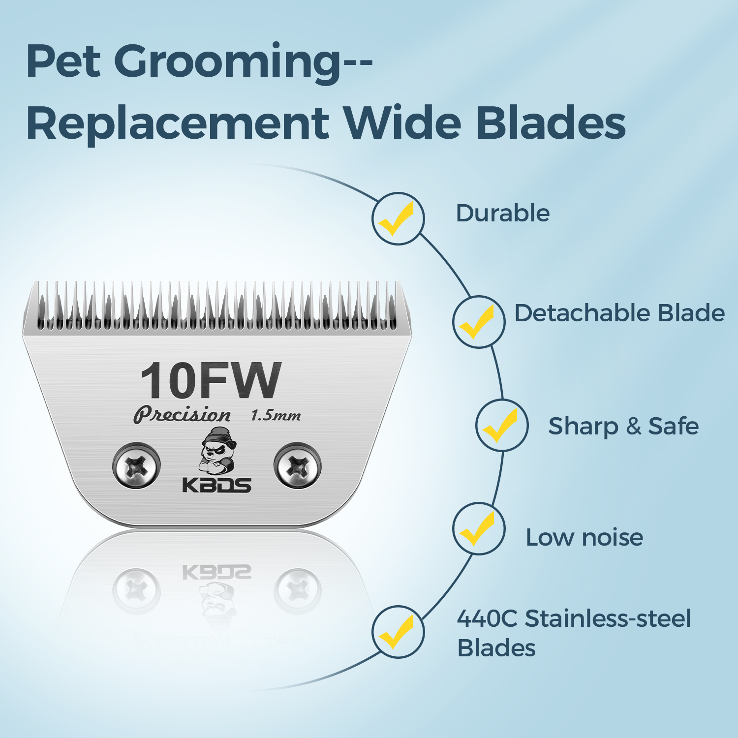 KBDS Ceramic Wide 10FW 1.5mm Blade