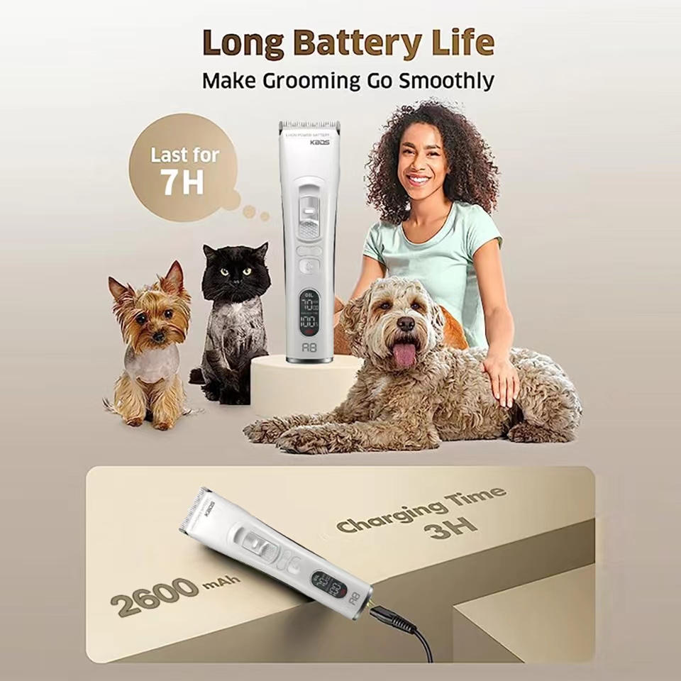 KBDS 4-IN-1Professional Grooming Dog Clipper (A8) 