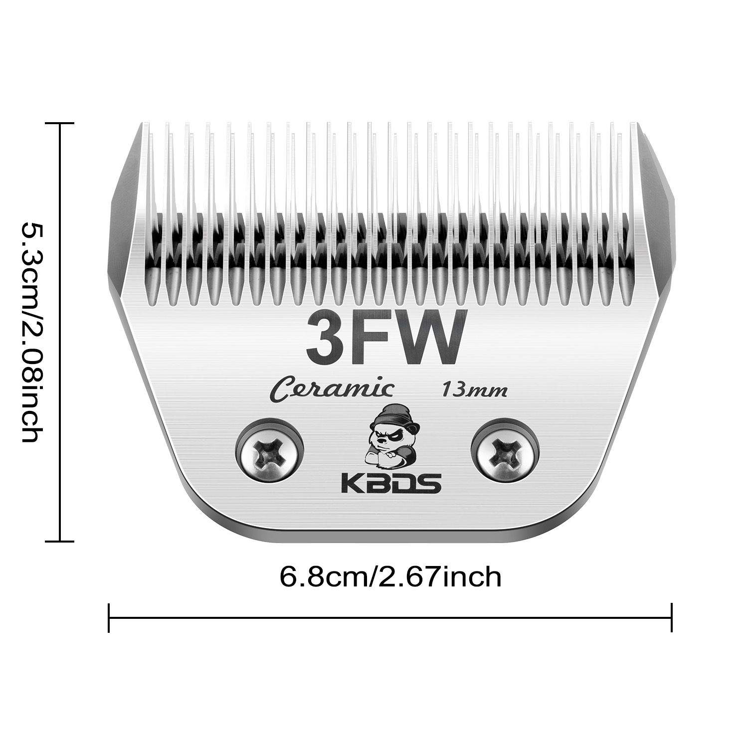 KBDS Ceramic Wide 3FW 13mm Blade