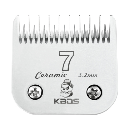 KBDS A Series 7 Skip Tooth Blades for Dog Grooming（1/8" - 3.2mm）