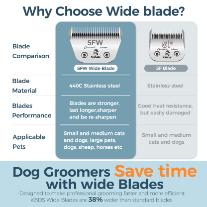 KBDS Ceramic Wide 5FW 6.4mm Blade