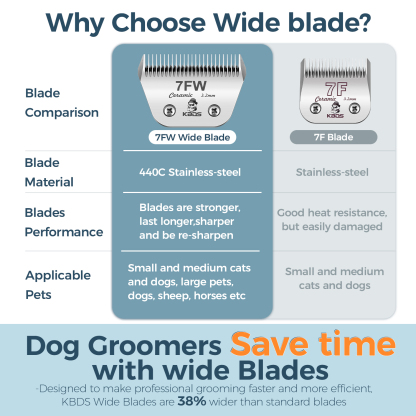 KBDS Ceramic Wide 7FW 3.2mm Blade