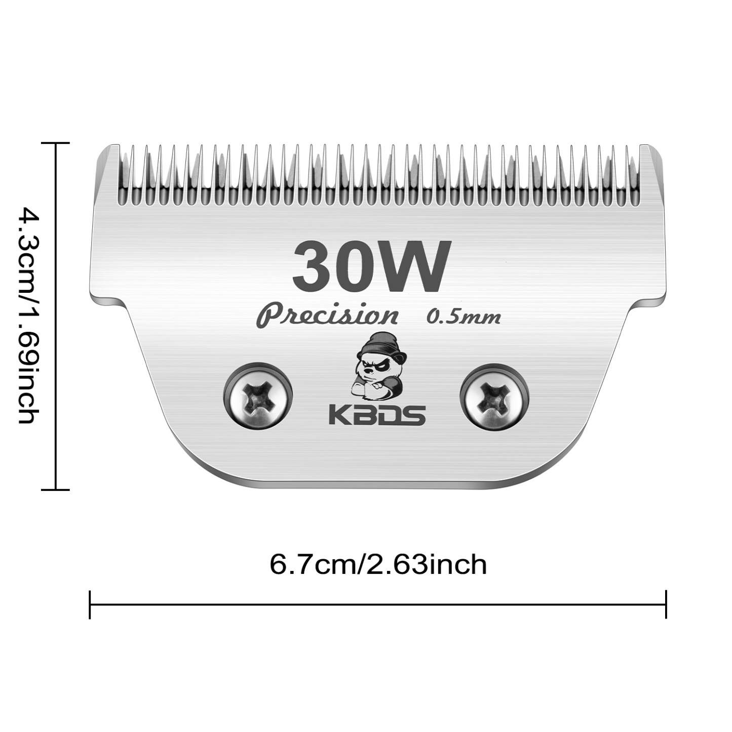 KBDS Ceramic Wide 30W 0.5mm Blade