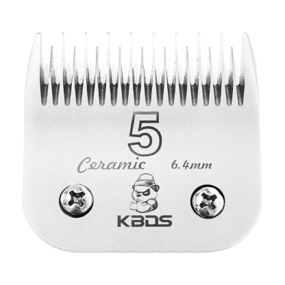 KBDS A Series 5 Skip Tooth Blades for Dog Grooming（1/4" - 6.4mm）