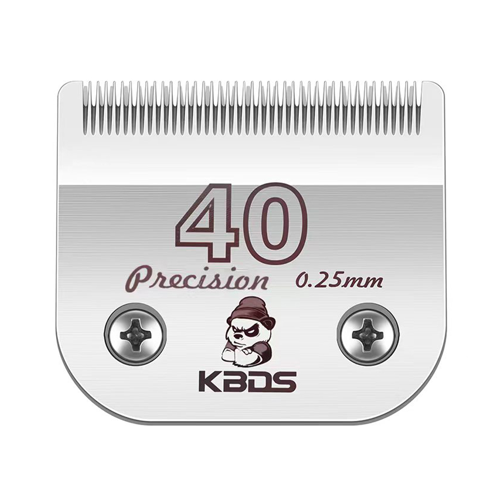 KBDS 40# 0.25mm Dog Grooming Clipper Blade (A5)