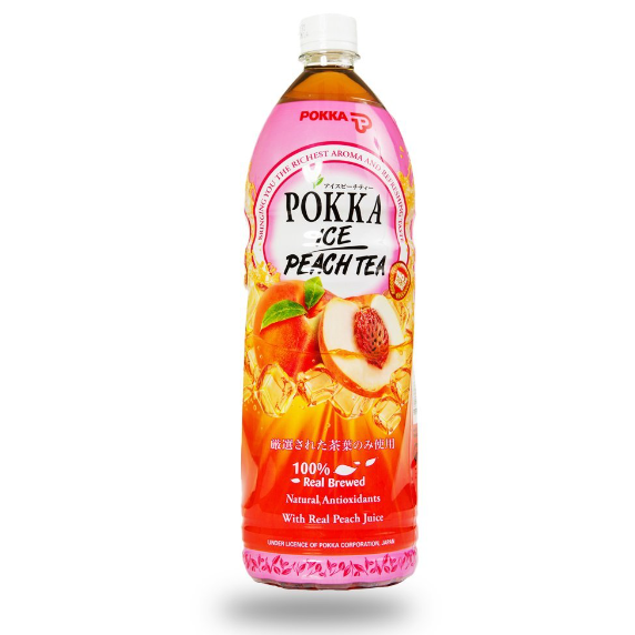 Pokka-Peach Tea (1 Carton-12 bottles)