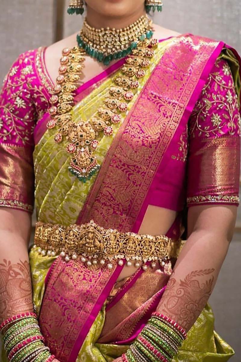 Top Trending Gorgeous Blouse Patterns For Pattu Sarees