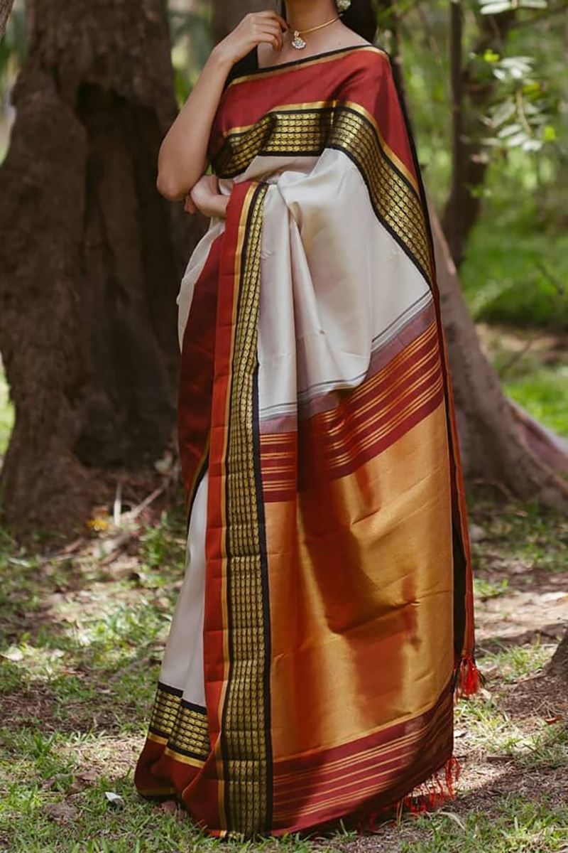 Exuberant Black Soft Silk Saree With Tempting Blouse Piece – LajreeDesigner