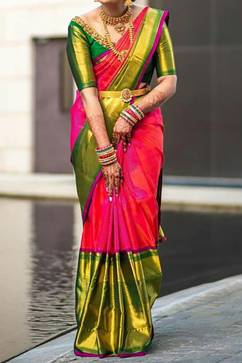 Handloom saree, the garment that defines the modern office-going woman