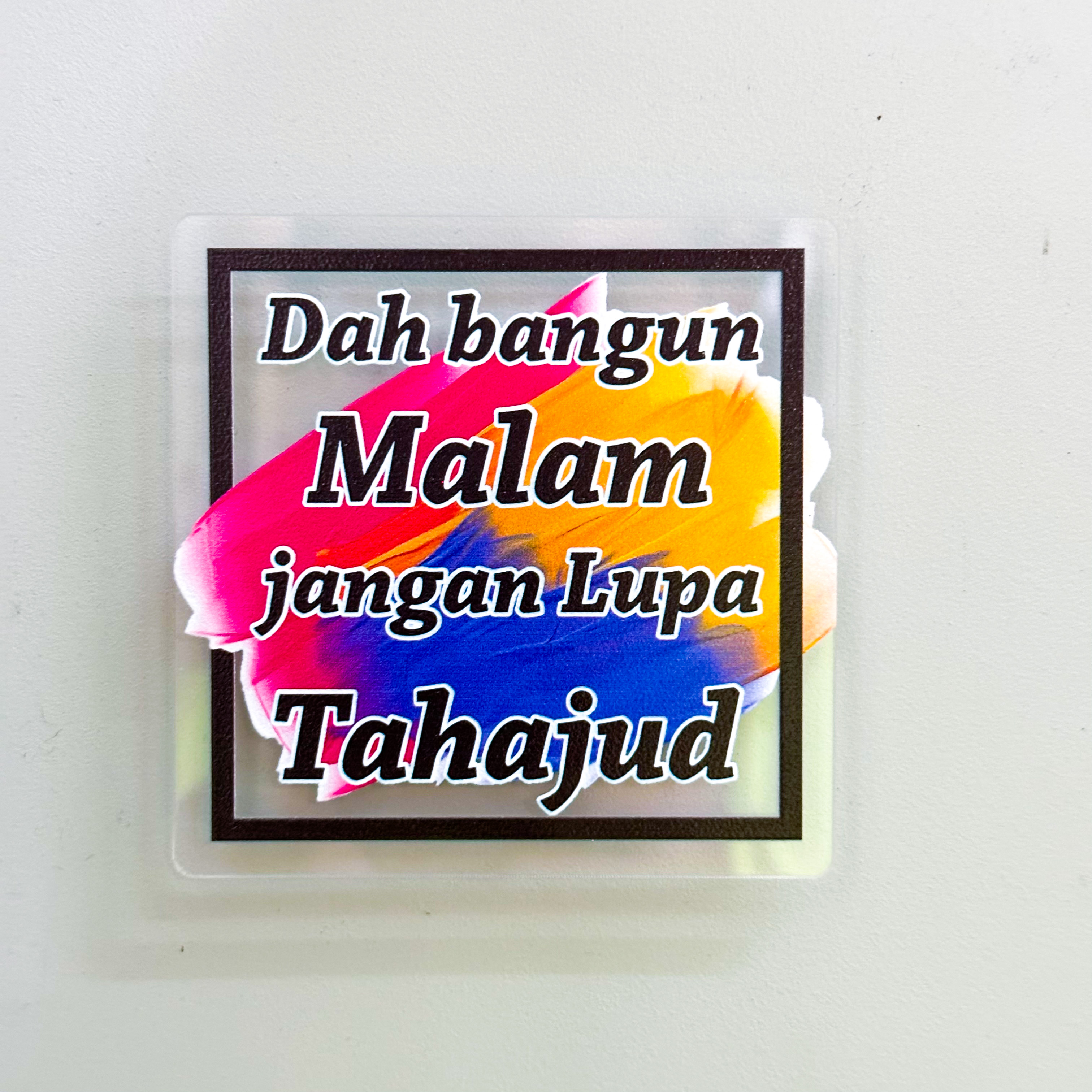 Motivasi Islamik Fridge Magnet Souvenir Gift Semangat