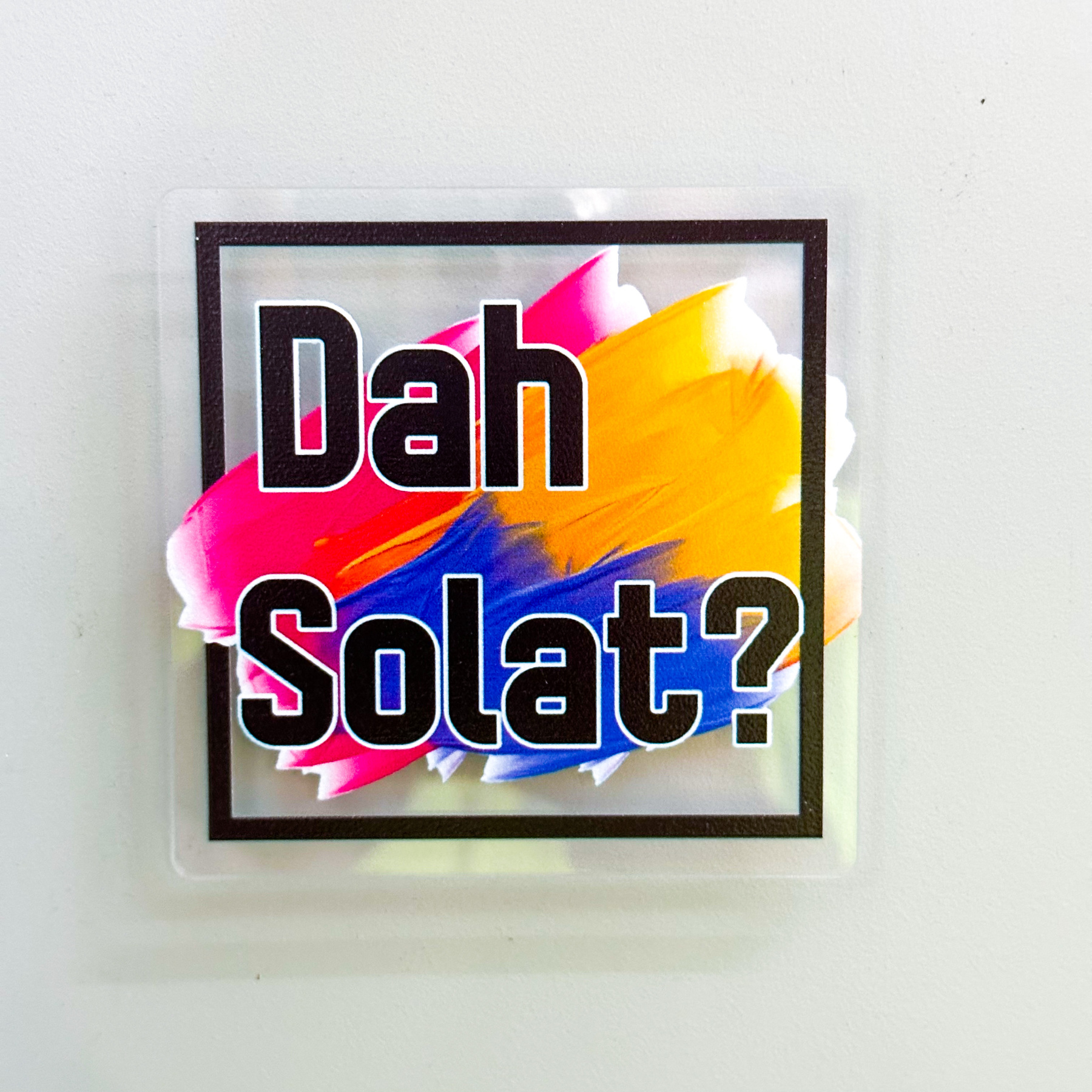 Motivasi Islamik Fridge Magnet Souvenir Gift Semangat