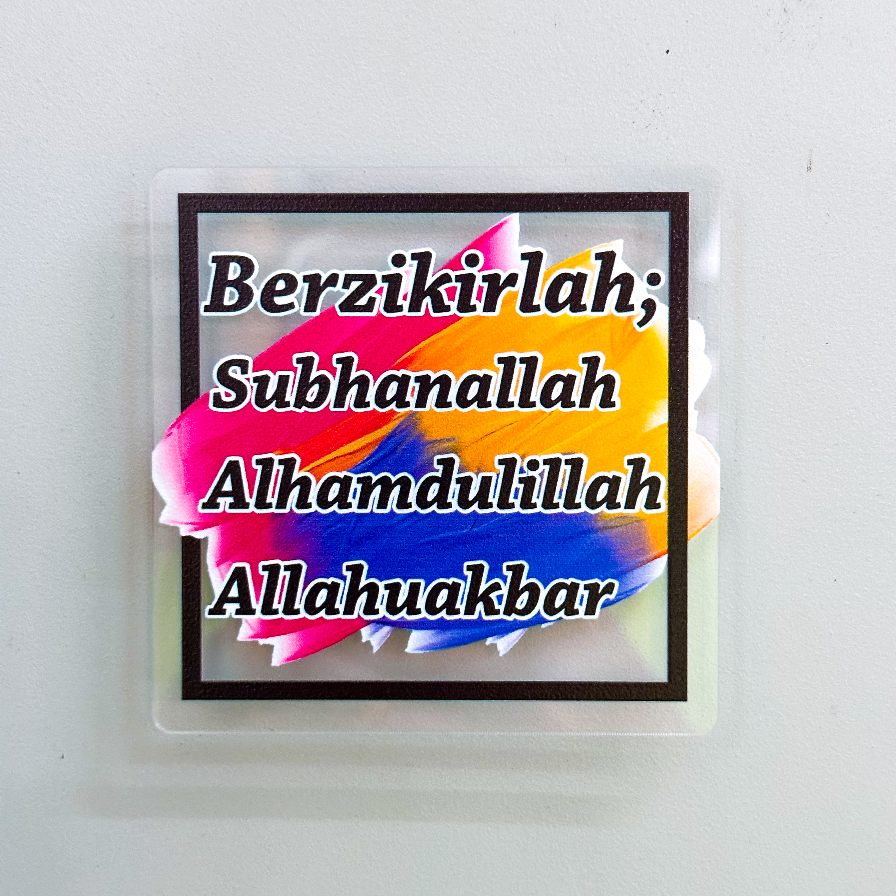 Motivasi Islamik Fridge Magnet Souvenir Gift Semangat