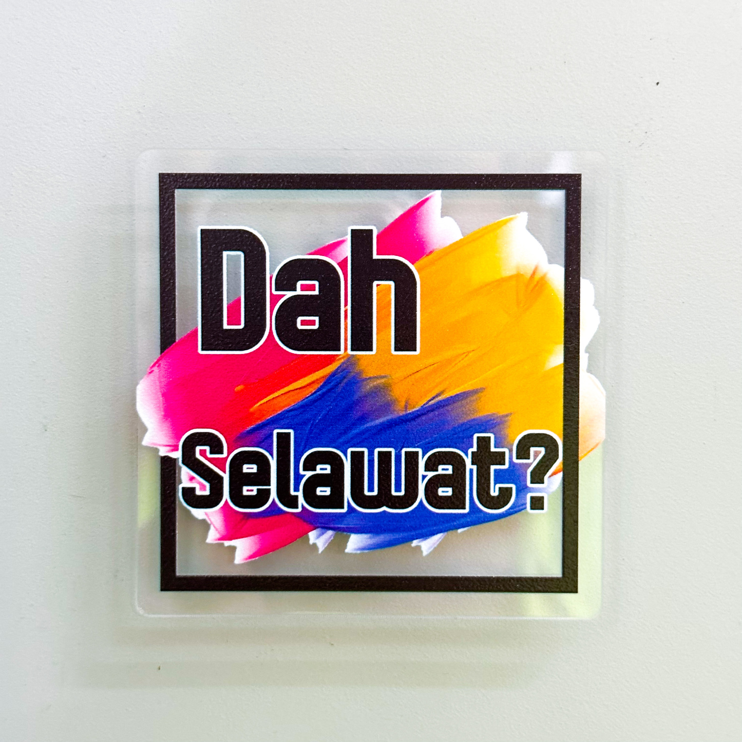 Motivasi Islamik Fridge Magnet Souvenir Gift Semangat