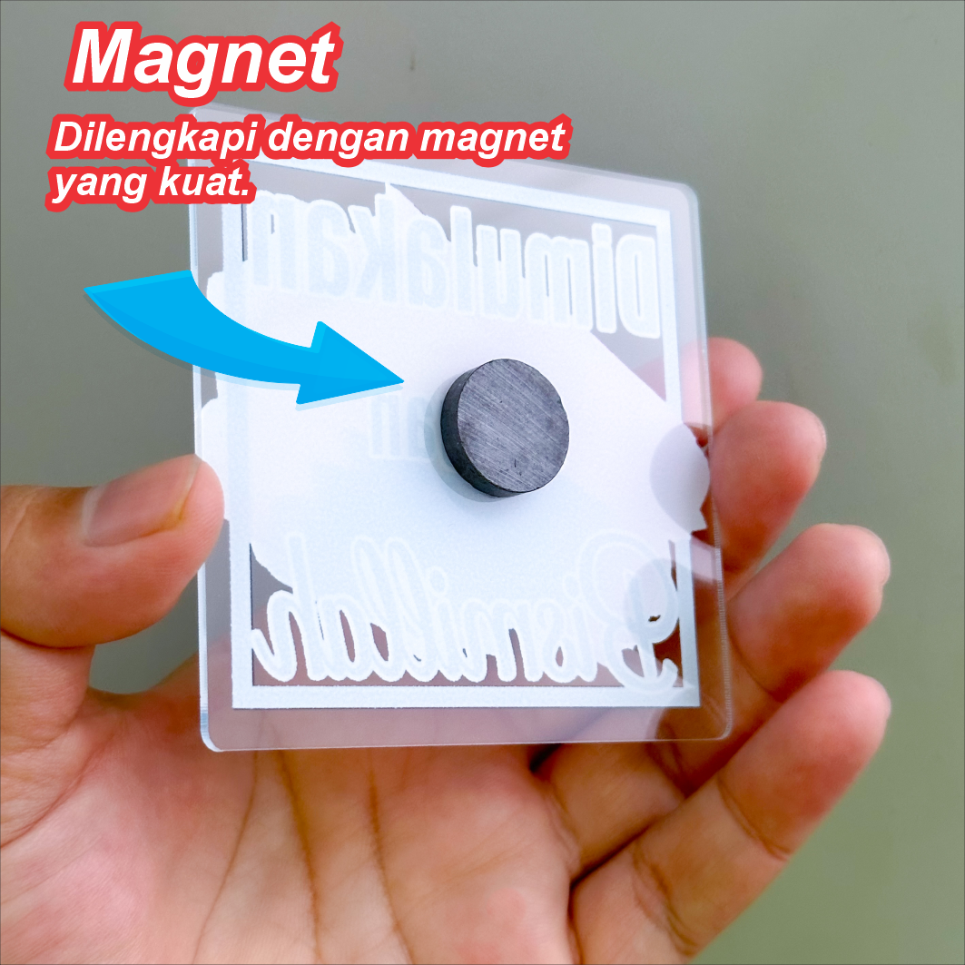 Motivasi Islamik Fridge Magnet Souvenir Gift Semangat