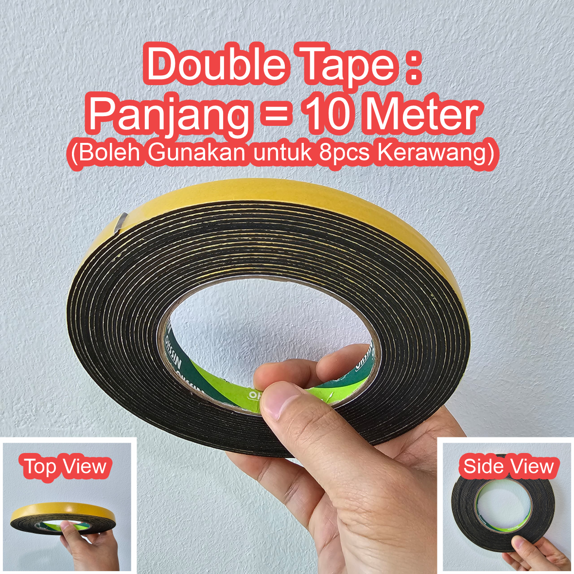 Kerawang Surau Decor 3D Khat Cantum