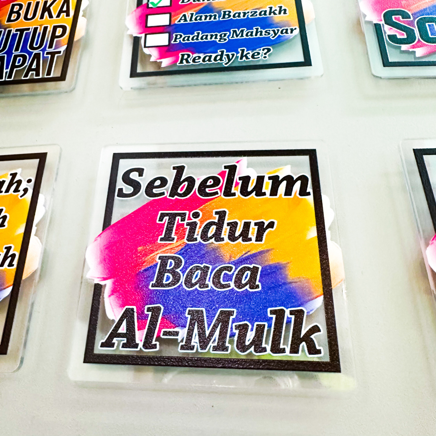 Motivasi Islamik Fridge Magnet Souvenir Gift Semangat