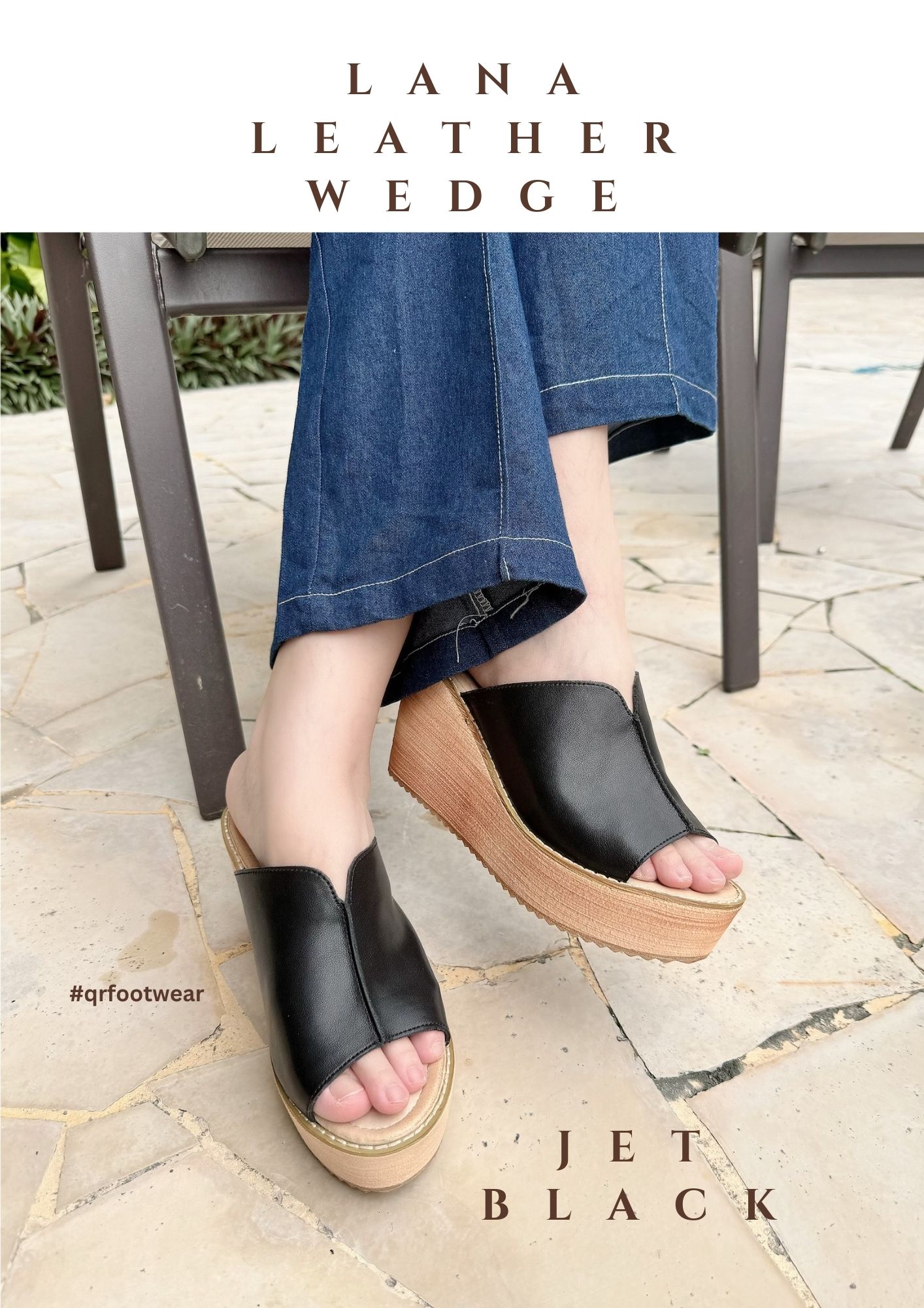 LANA Leather Wedges