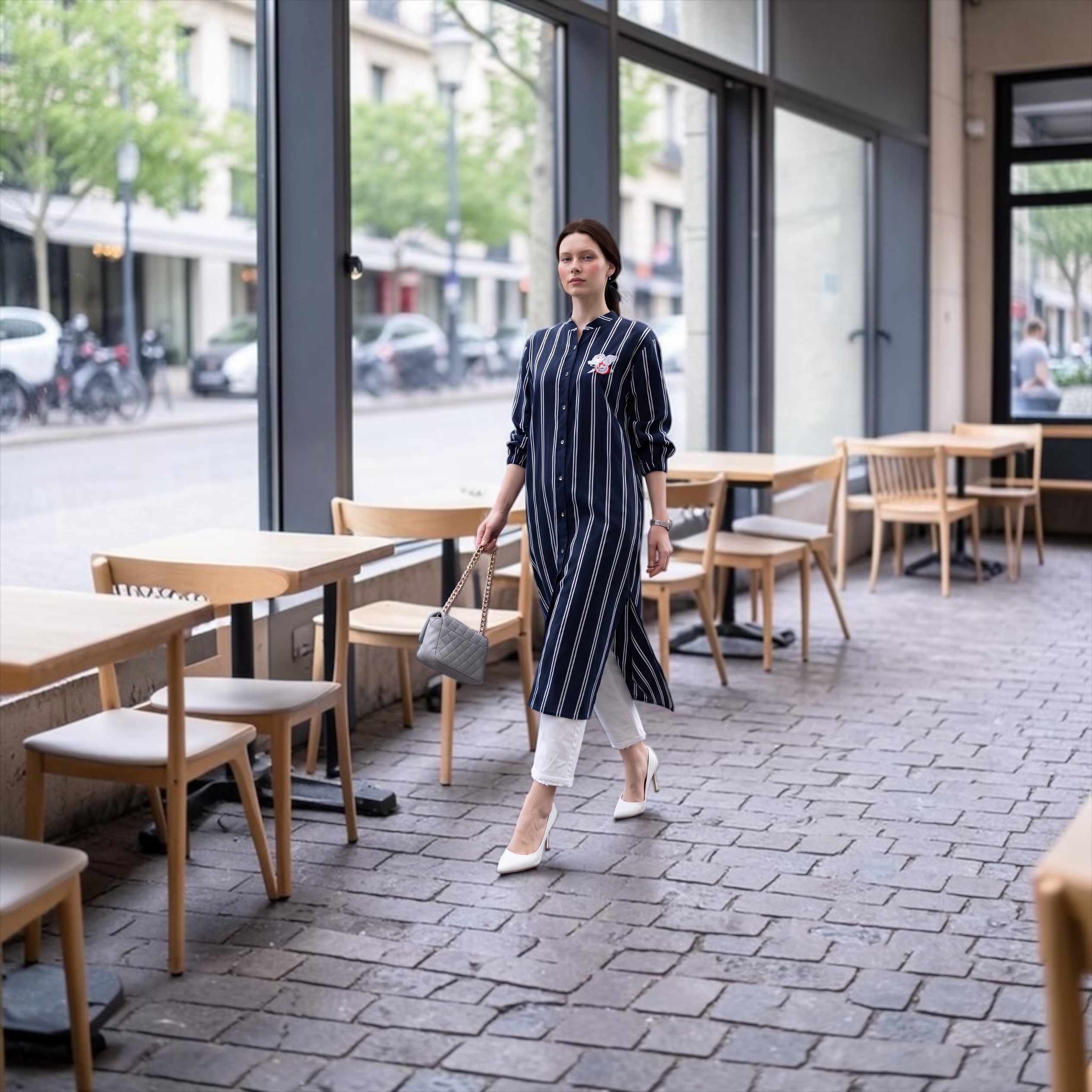 Ghalia Long Top