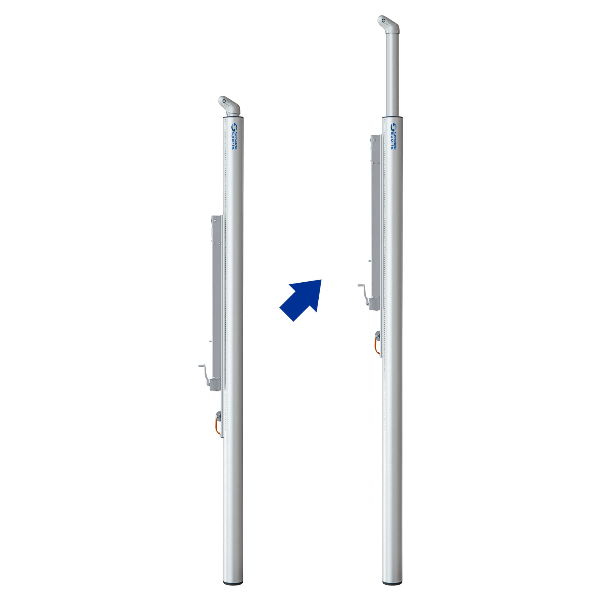 Telescopic TCS Competition Volleyball Set