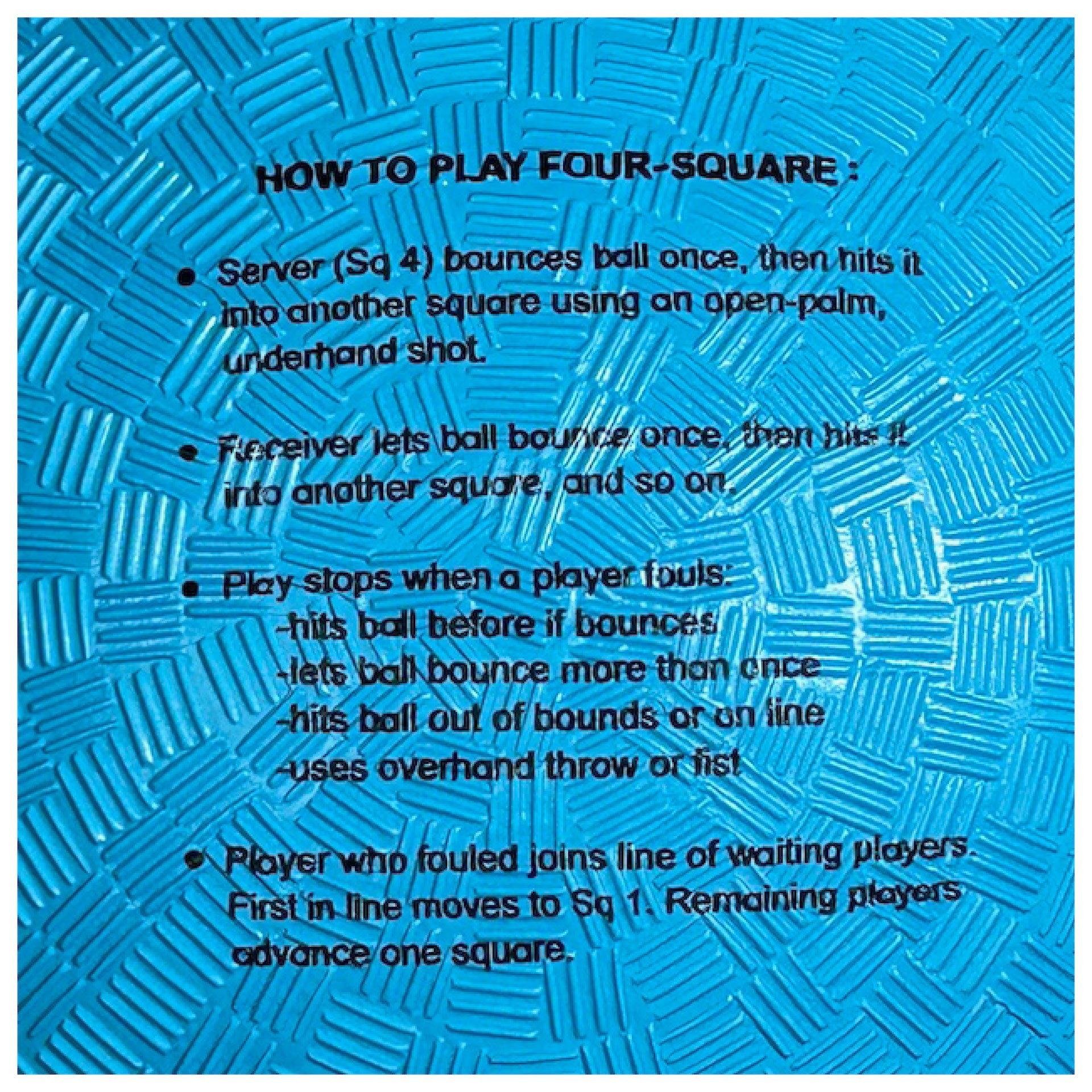 Rainbow UltraPlay 4-Square Balls - 8.5‘’