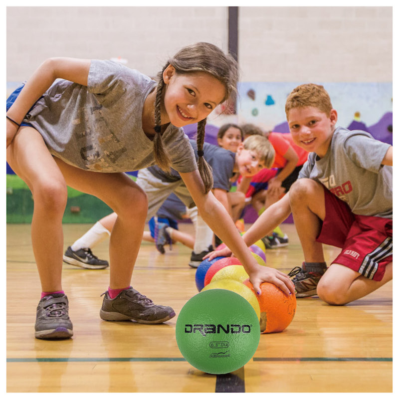 6.3‘’ Rainbow ClassicCoat Foam Balls - Low Bounce