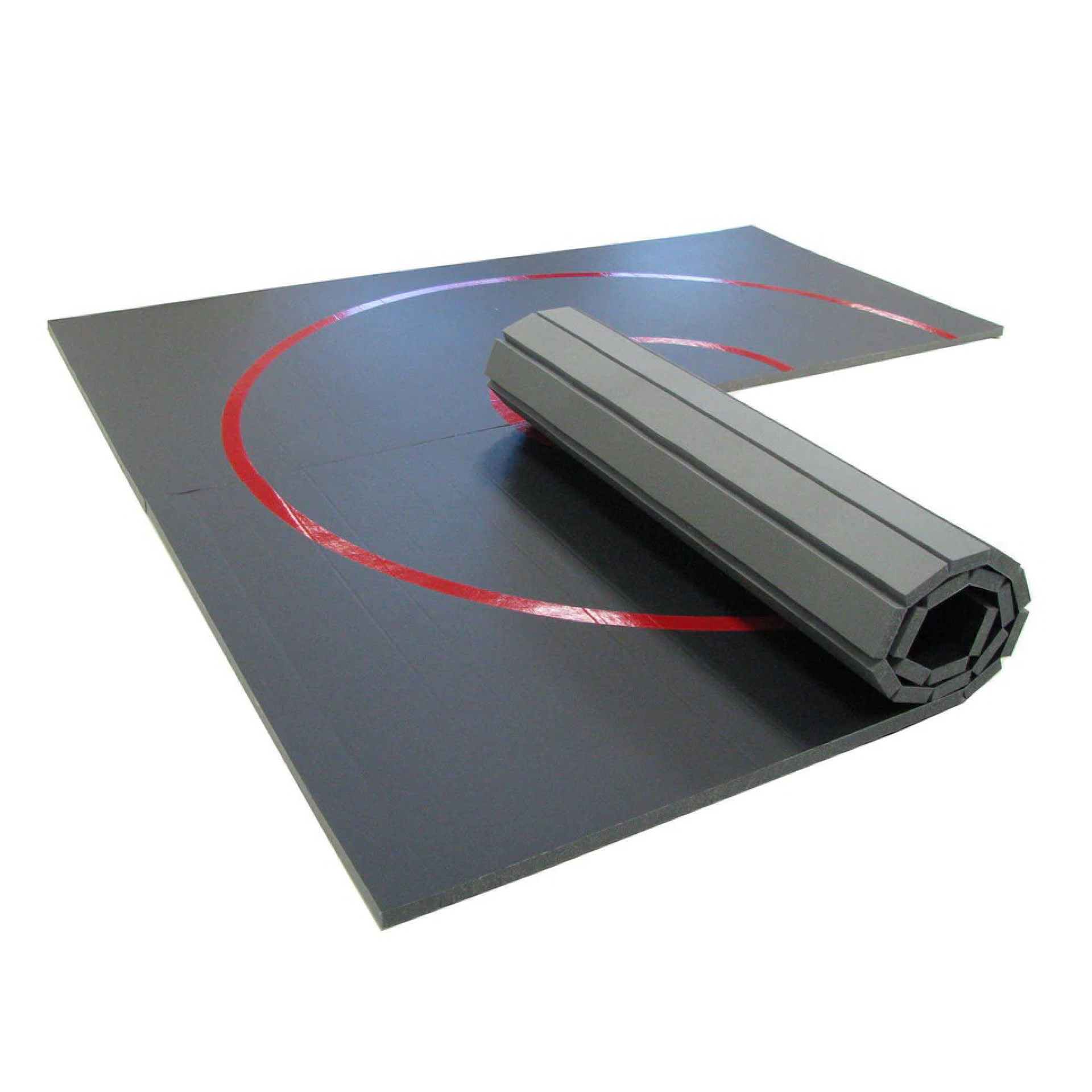 ROLL-UP WRESTLING MAT - 8' X 8' X 1 3/8"
