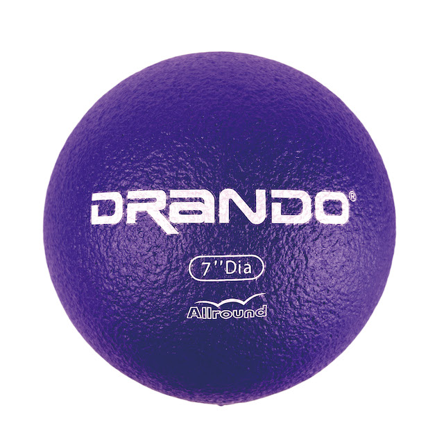 7‘’ Rainbow ClassicCoat Foam Balls - Low Bounce