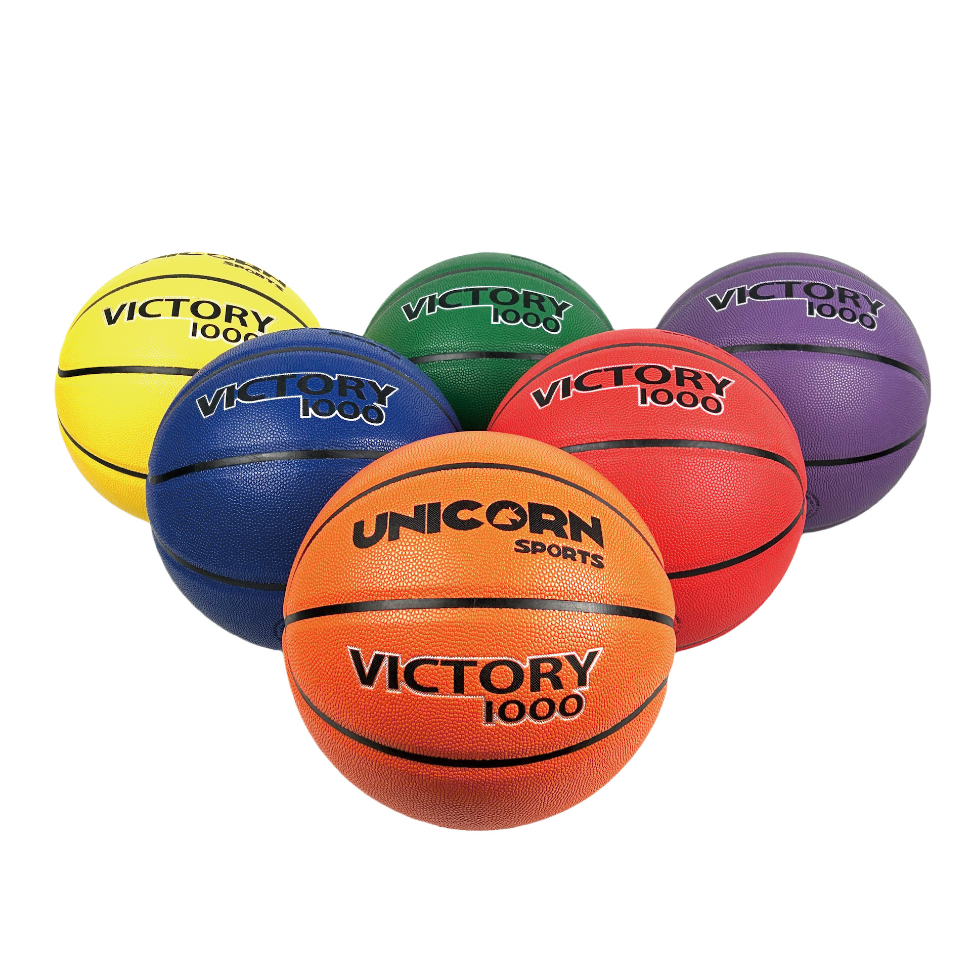 Rainbow Victory 1000 Composite Basketballs 5/6/7#