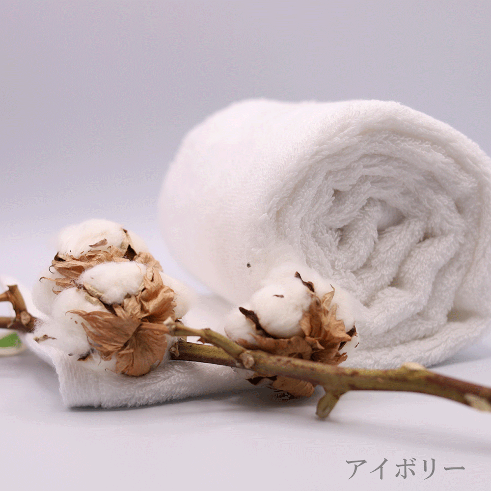 WW1 | Watahana No.1 Imabari Blooming Towel 34x120cm - Ivory