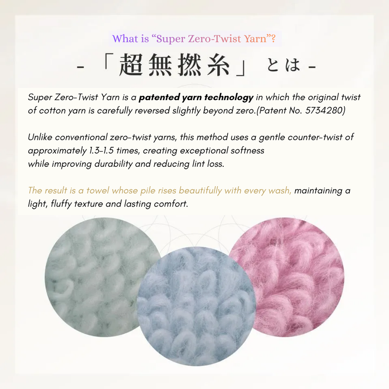 WW1 | Watahana No.1 Imabari Blooming Towel 34x120cm - Ivory