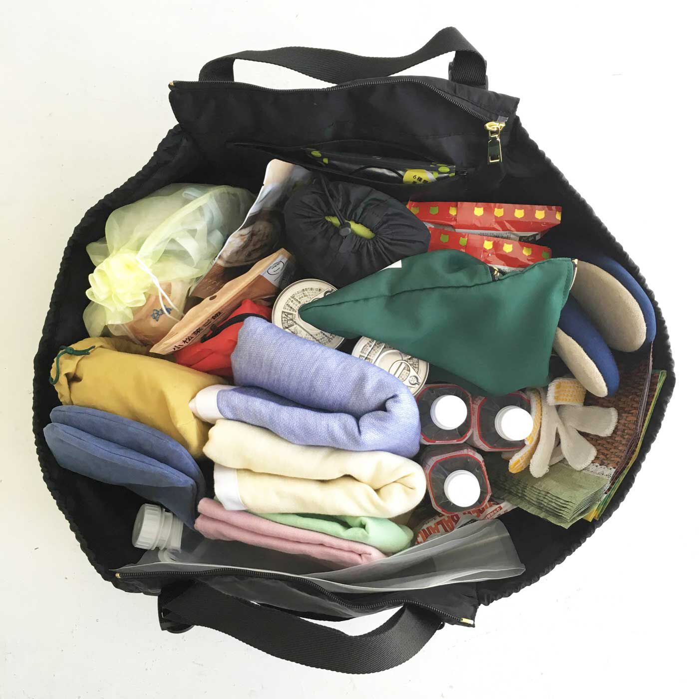 BB1｜2 Way Checkout Basket Backpack - Black (W31xH38.5xD36cm, 475g)