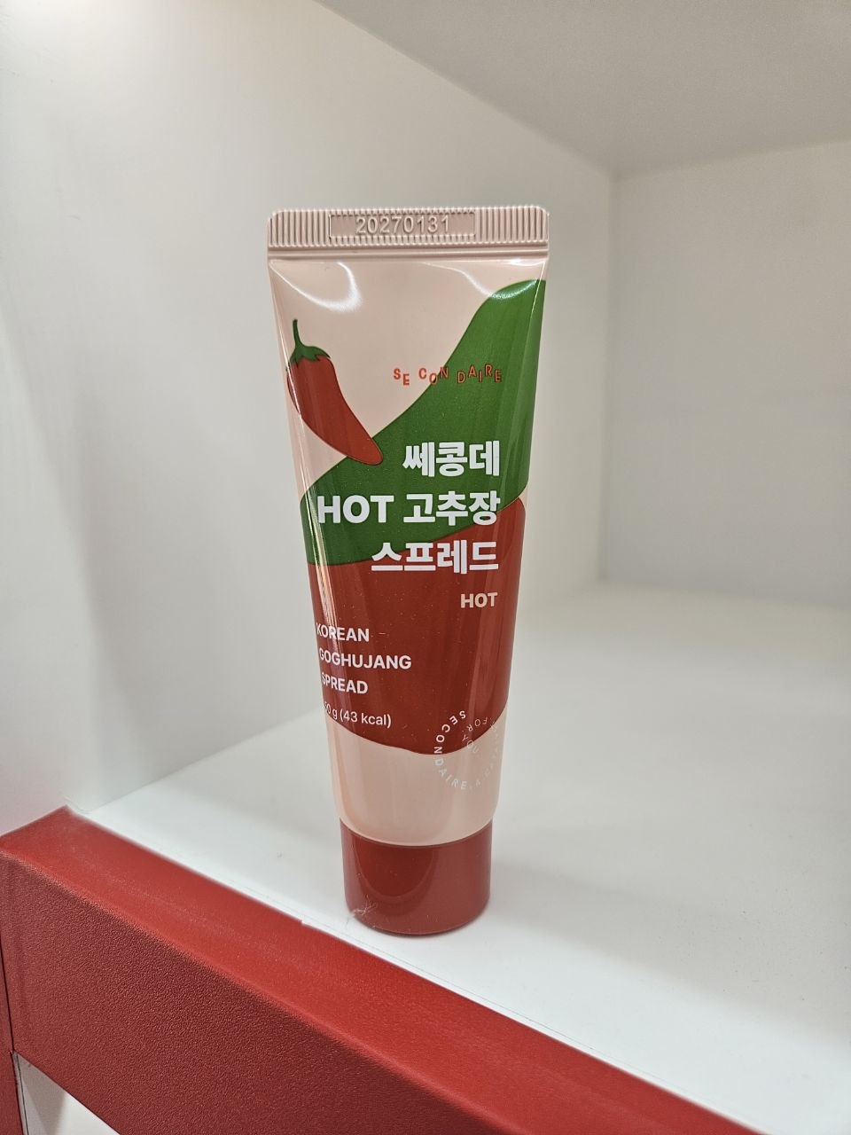 CJ | [Bundle of 3] No Added Sugar Hot Gochujang Spread 50g each TUBE VERSION (Exp: 12mths)