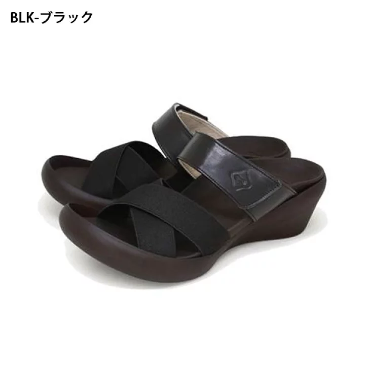 TA |[Ladies] Sandals - Black (Heel: 5cm)