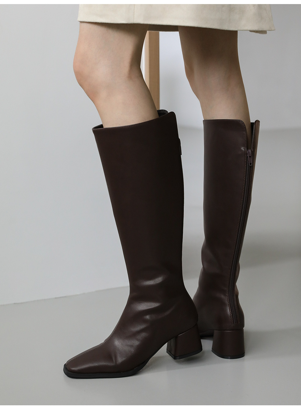 E Series | Square Long Boots