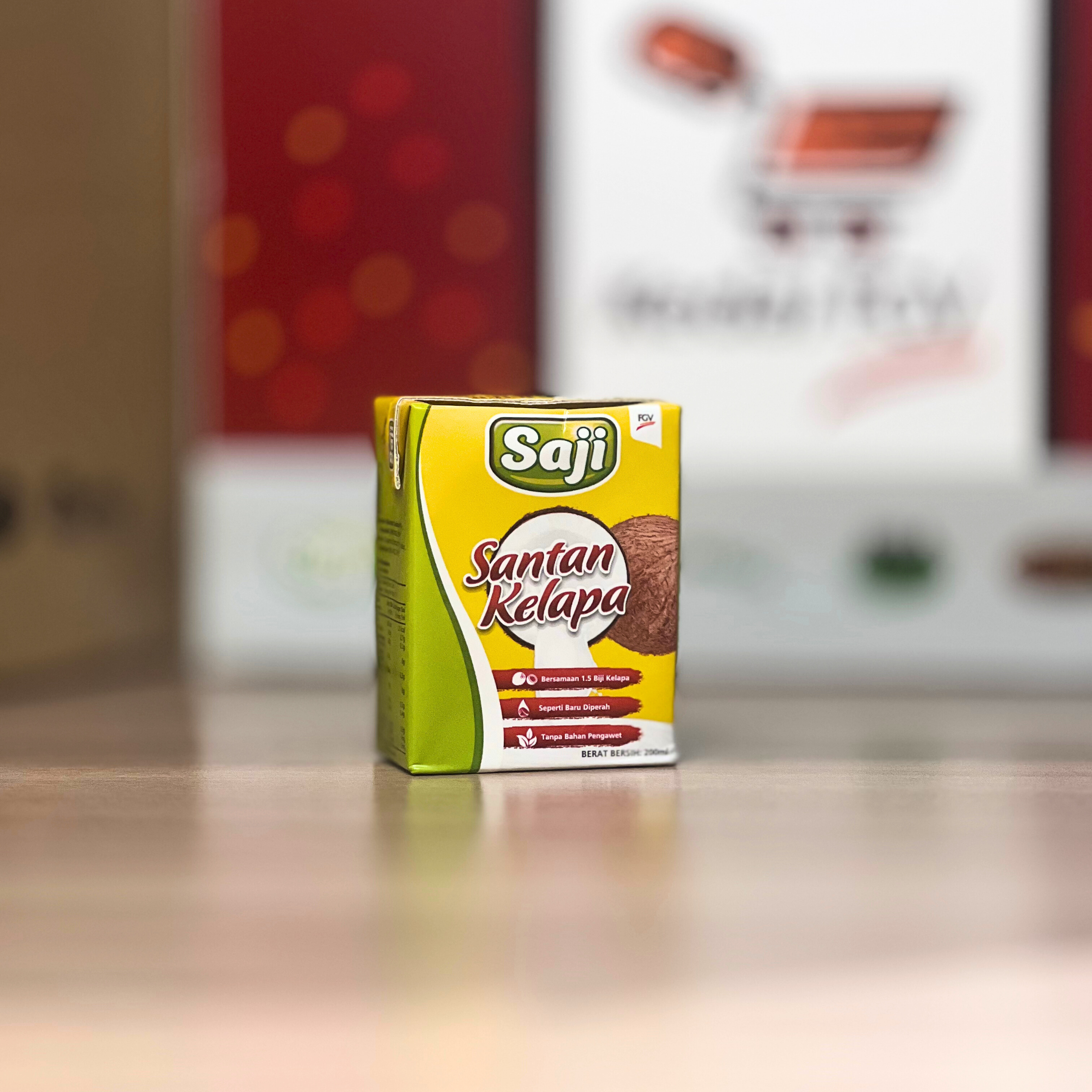 SAJI Santan Kelapa / Krim Kelapa (200ml & 1L)
