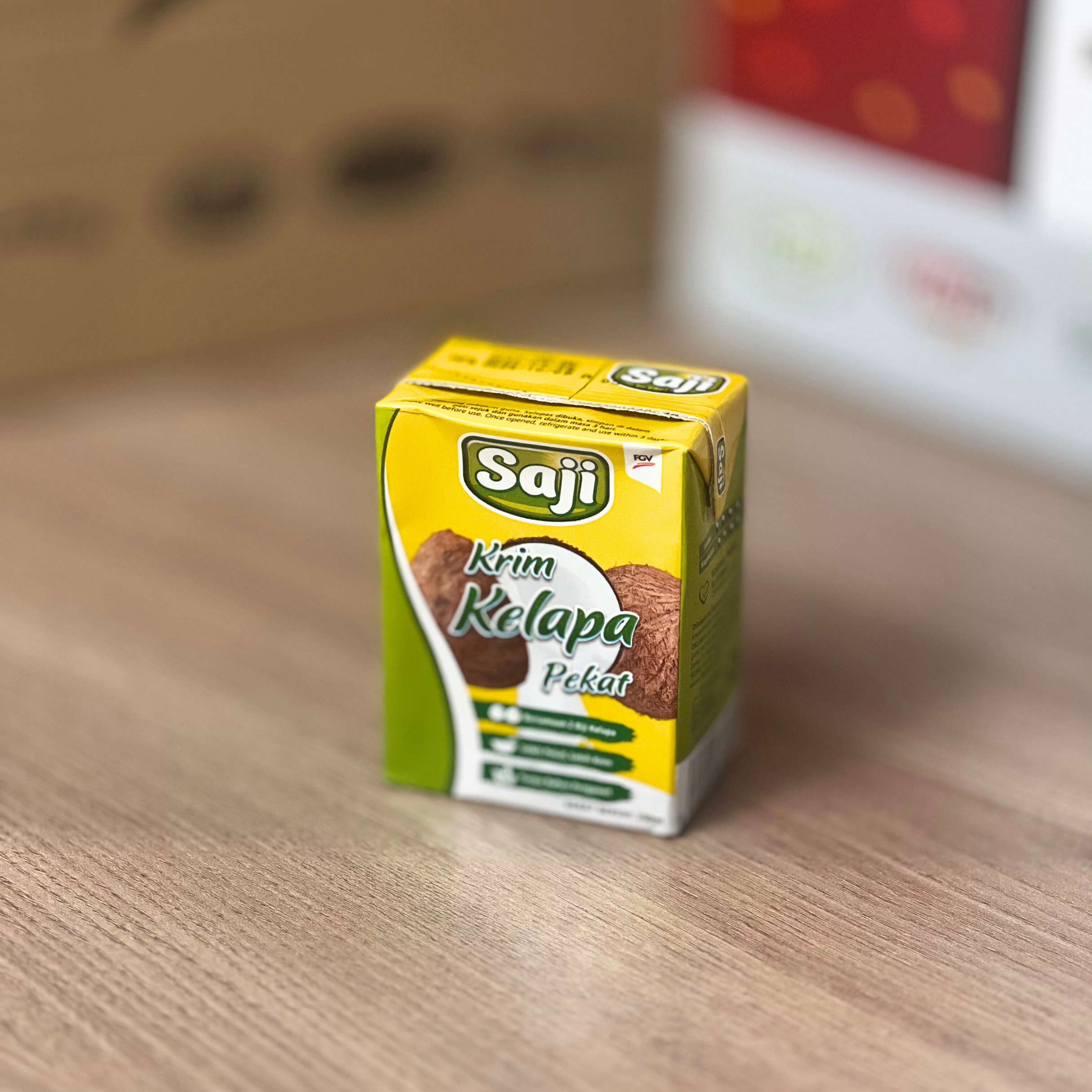 SAJI Santan Kelapa / Krim Kelapa (200ml & 1L)