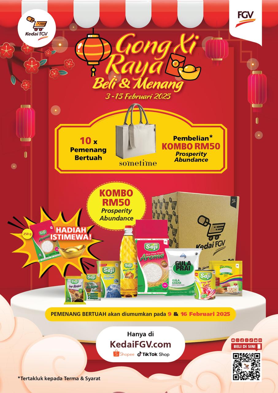 🧧✨ Istimewa Gong Xi Raya ✨🧧 - KOMBO RM50