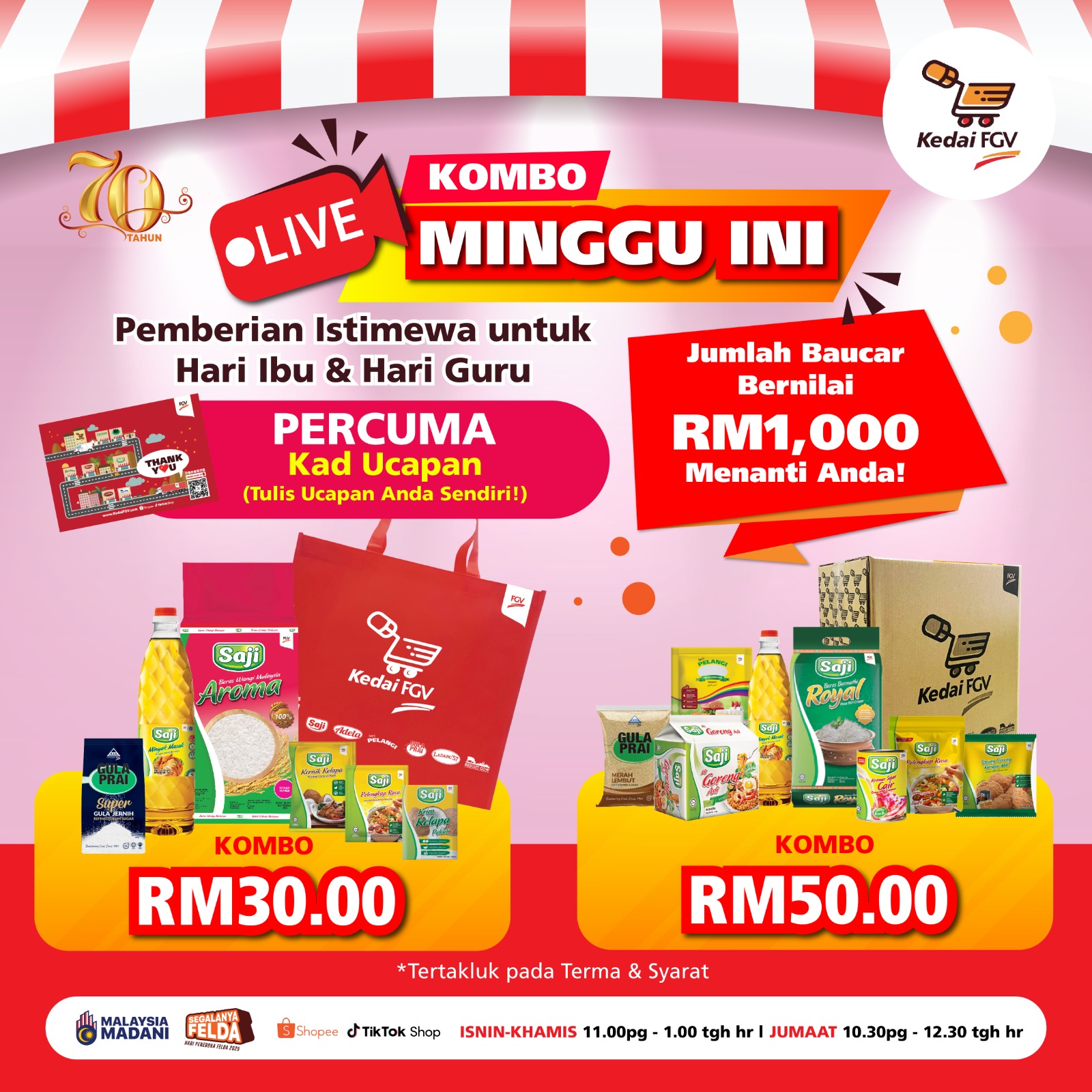 🎉 KOMBO MINGGU INI | Special Hari Guru & Hari Ibu Beserta Kad Ucapan !💝