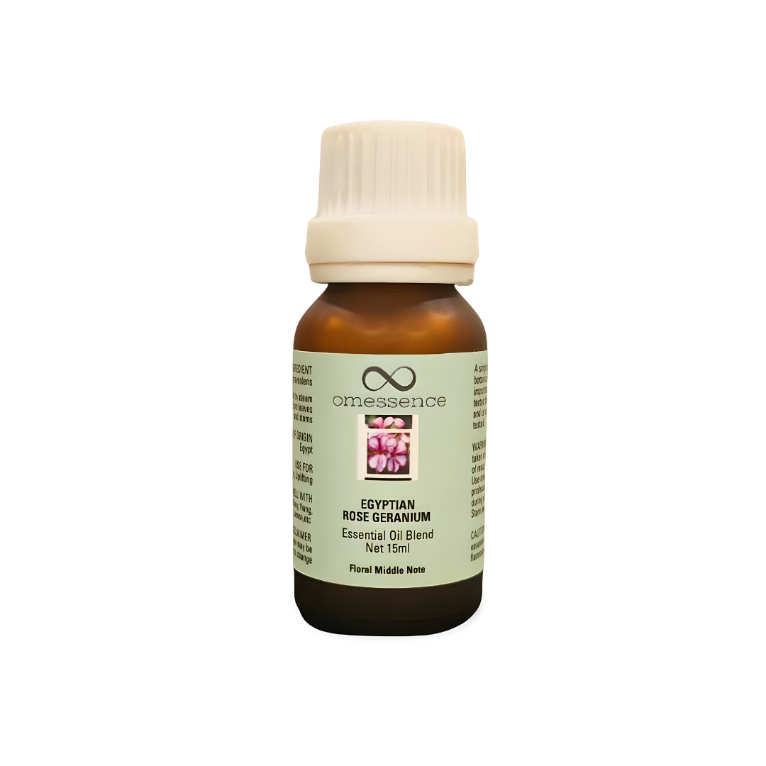 Omessence Rose Geranium Egyption Pure Essential Oil 15ml