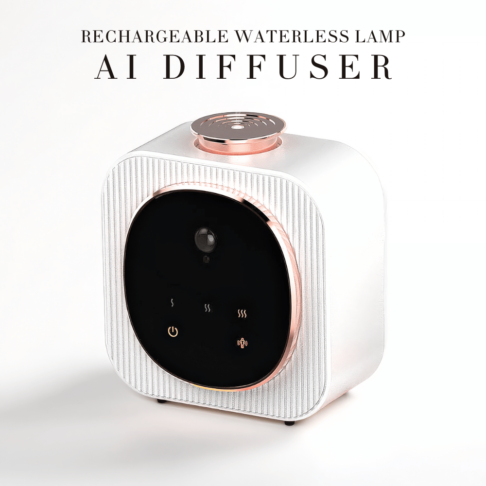 Omessence Smart AI Night Lamp Aroma Diffuser (White)