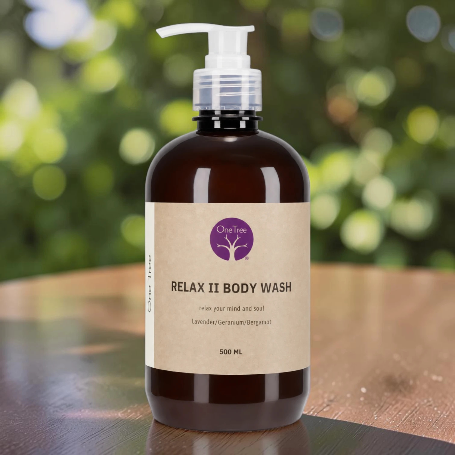 One Tree Relax II Body Wash 500ml