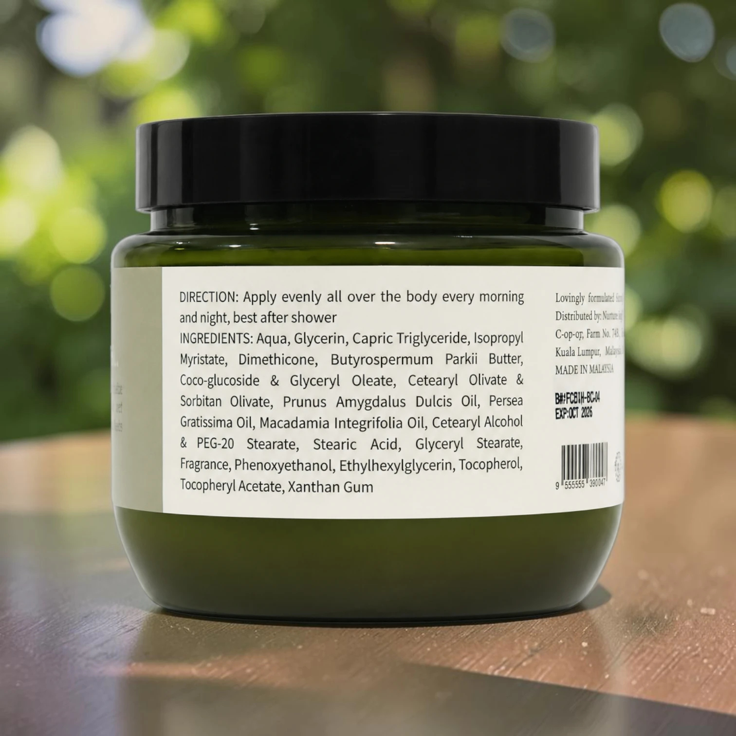 One Tree Green Tea Body Whip 500ml