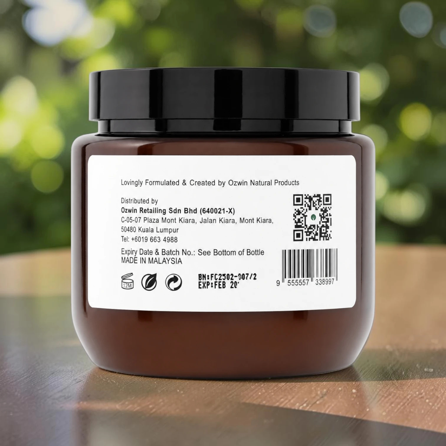 One Tree Unscented Body Whip 500ml