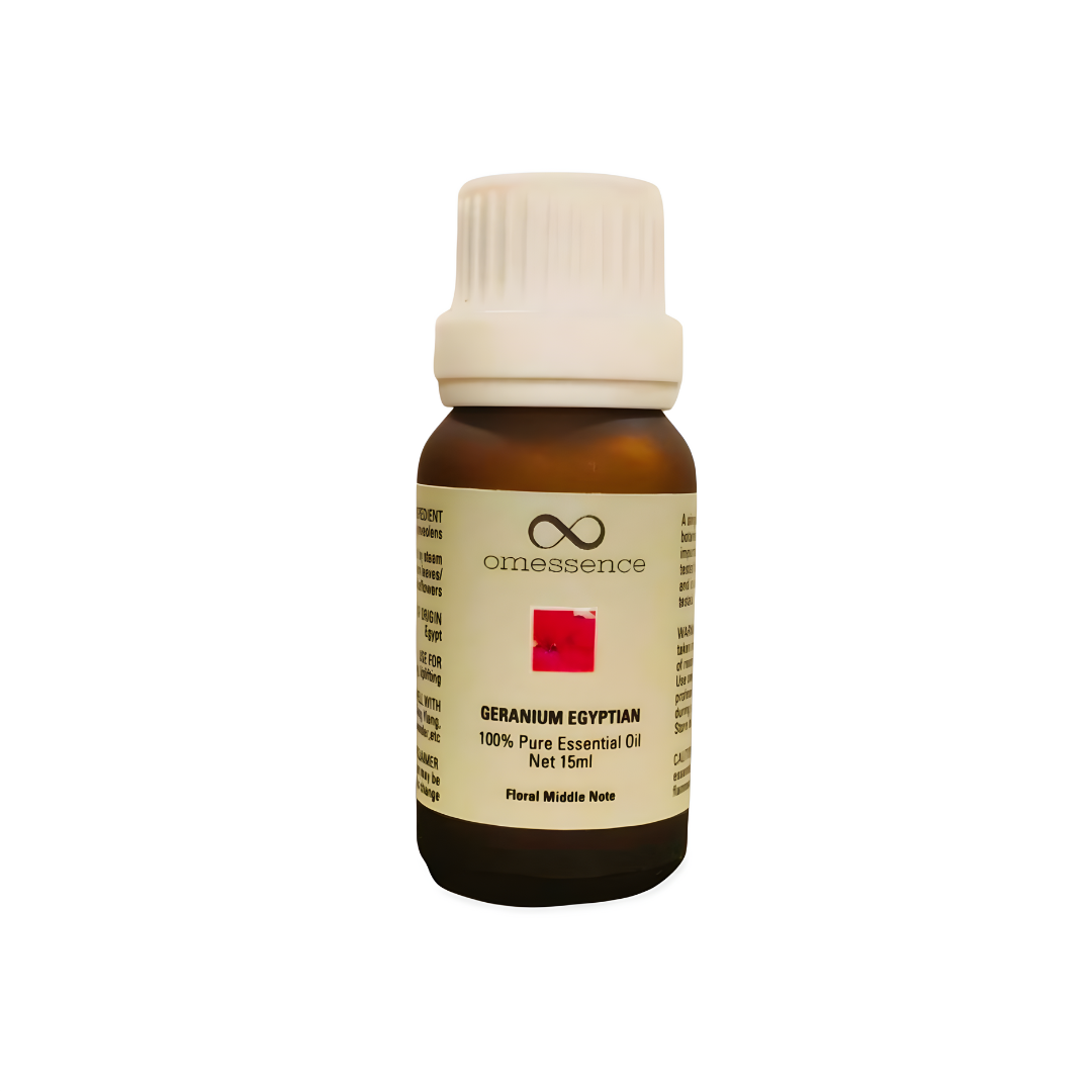 Omessence Geranium Egyptian Pure Essential Oil 15ml