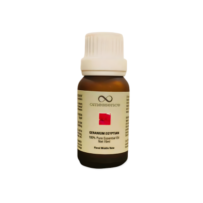 Omessence Geranium Egyptian Pure Essential Oil 15ml