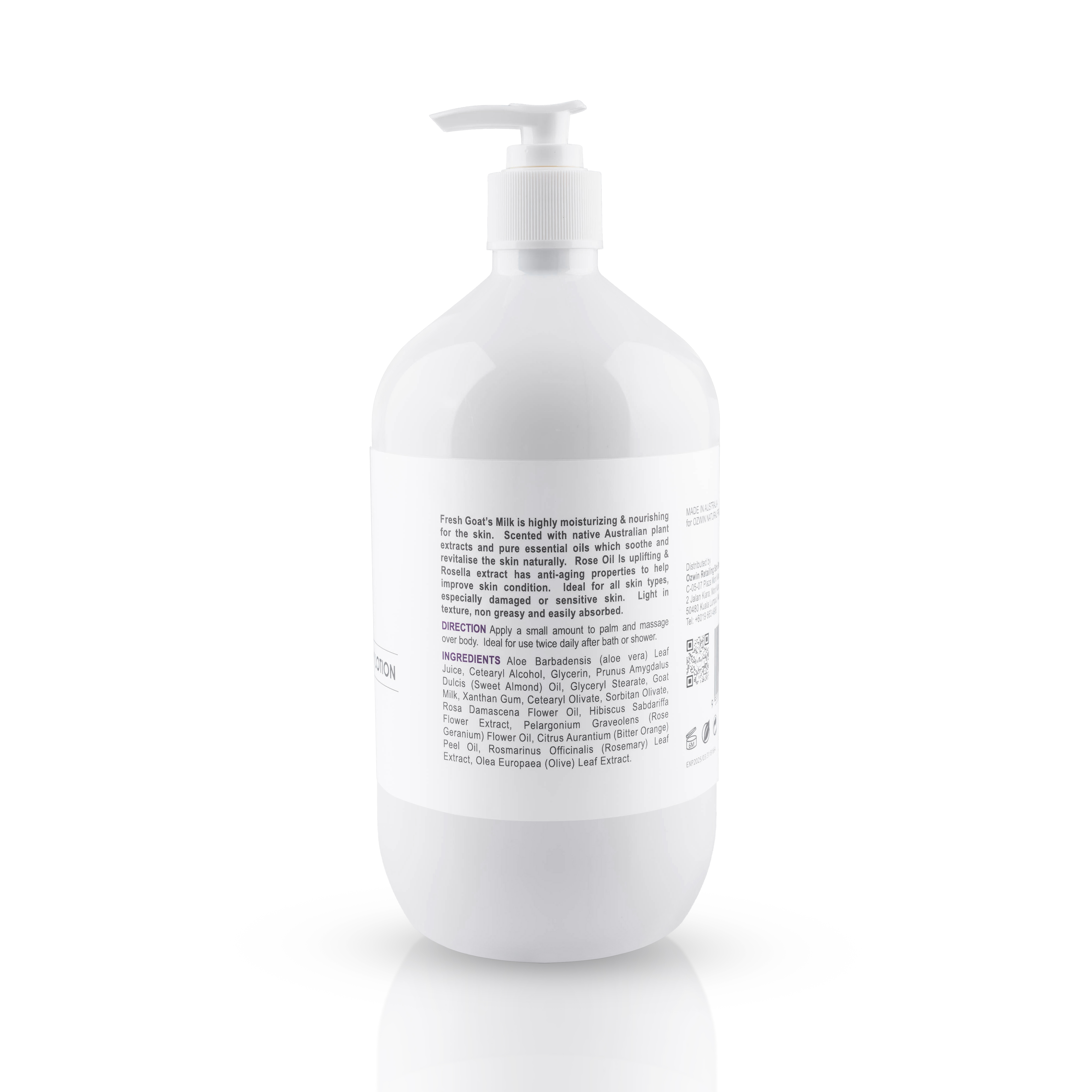 One Tree Fresh Goat's Milk Body Lotion 1000ml